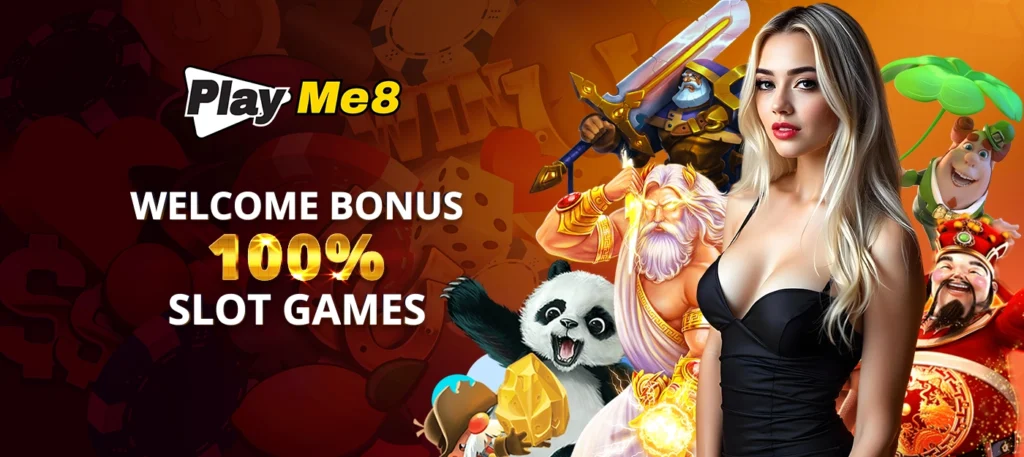 welcome bonus 100% slot games